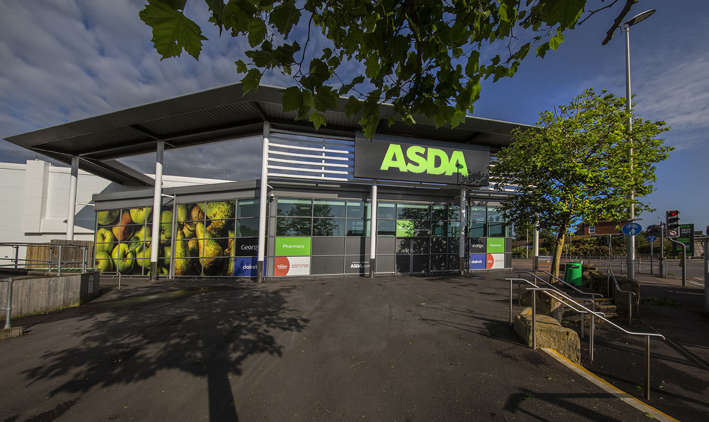 Asda Minworth store signage