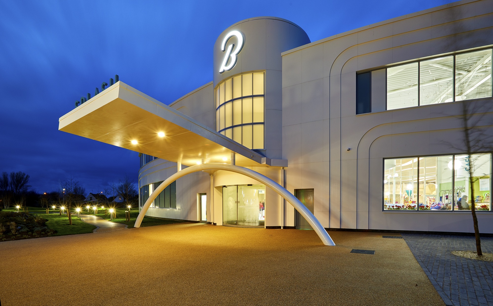 Our Hotel signage for Butlins Illuminated sign