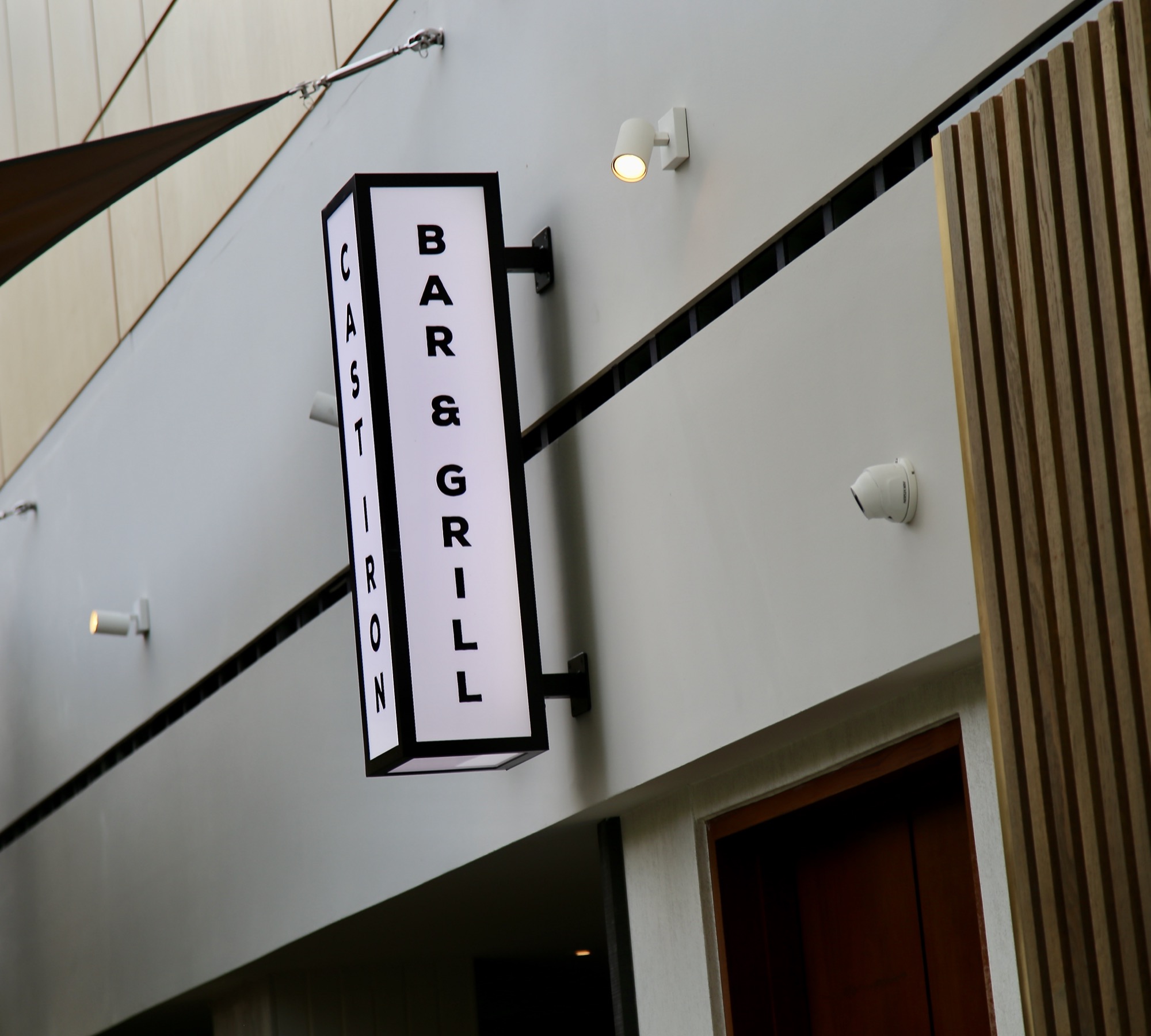 Bar and Grill backlit signage