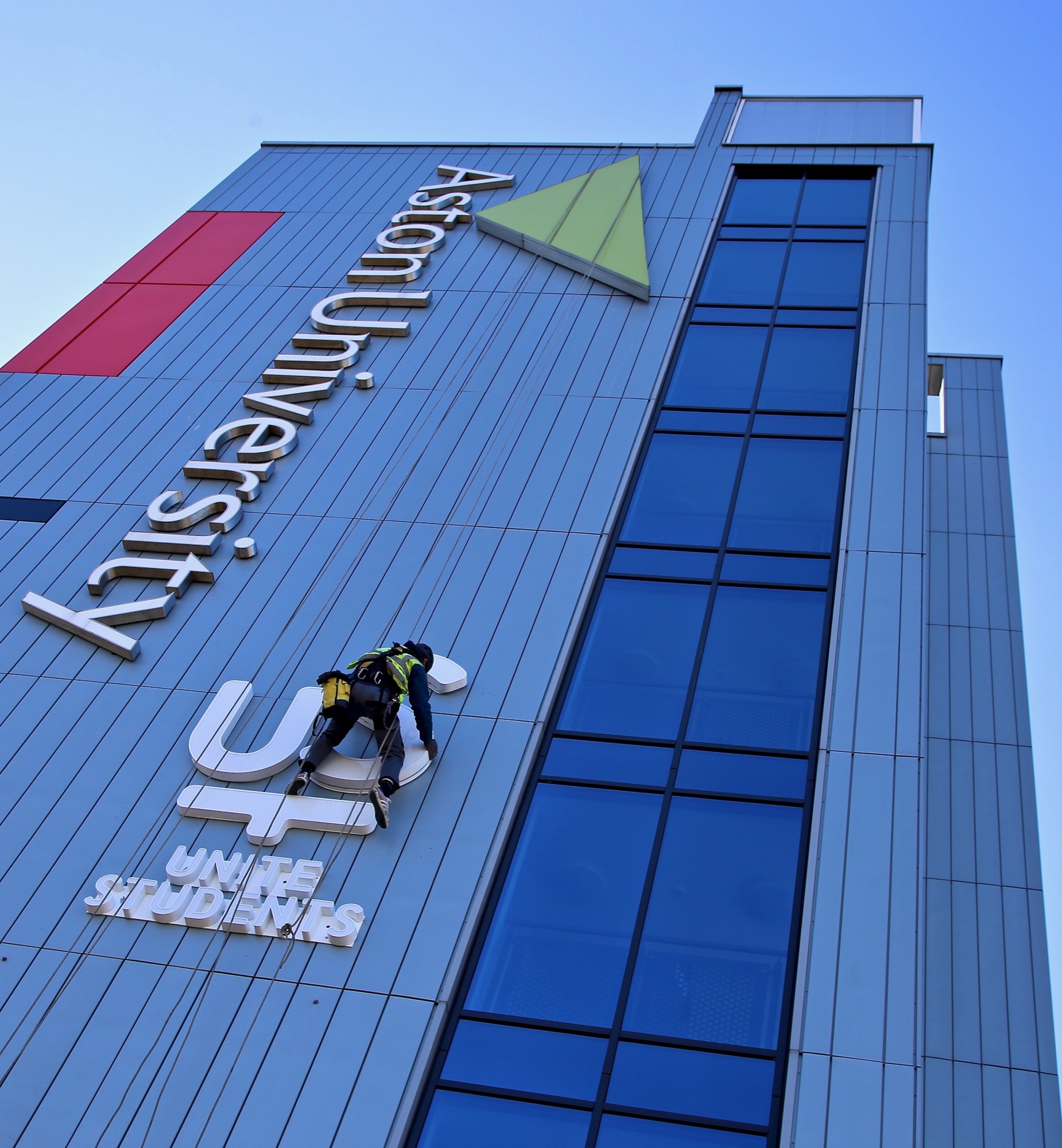 Integrating the Aston University Signage