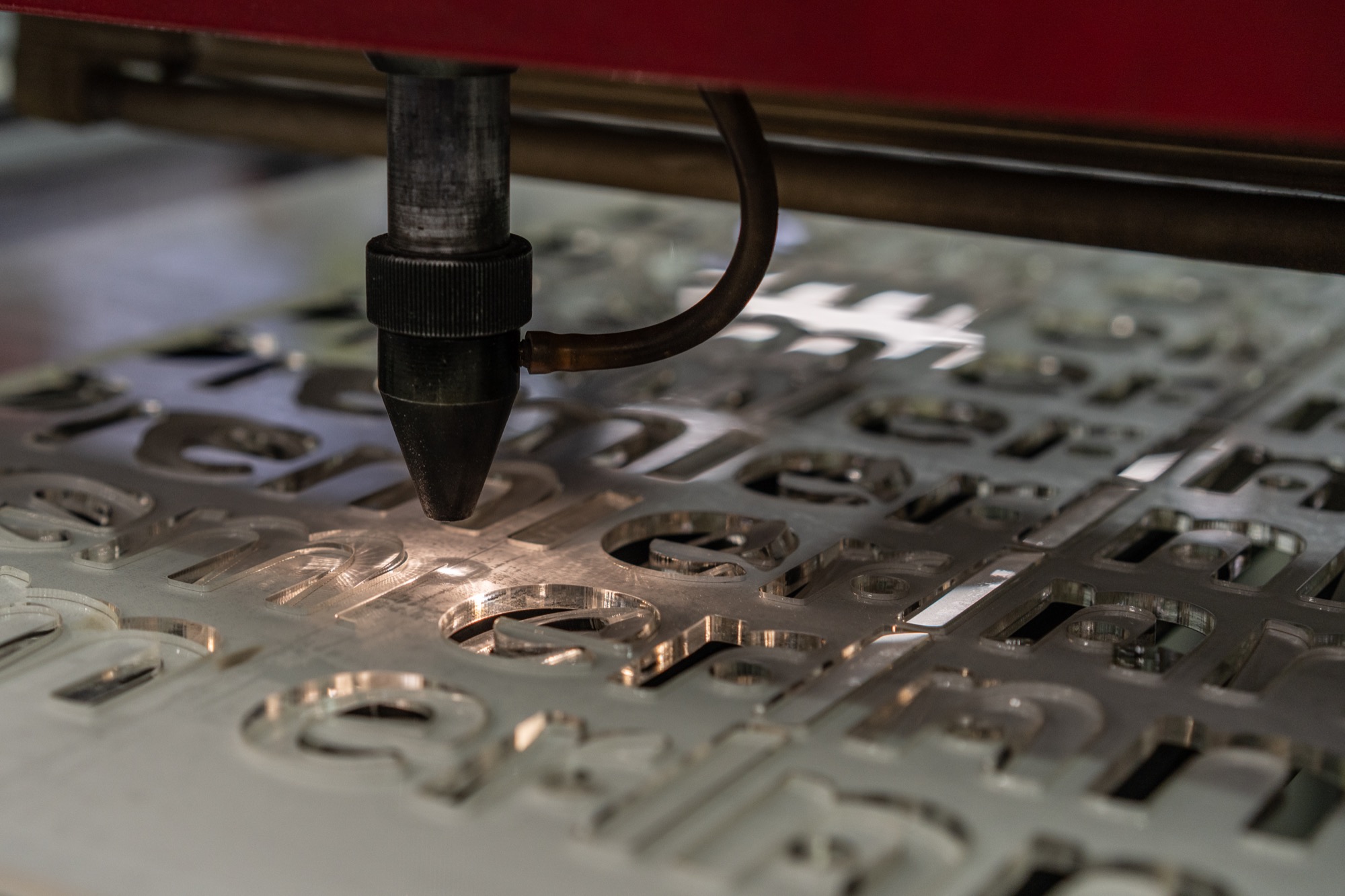 Laser cut signs