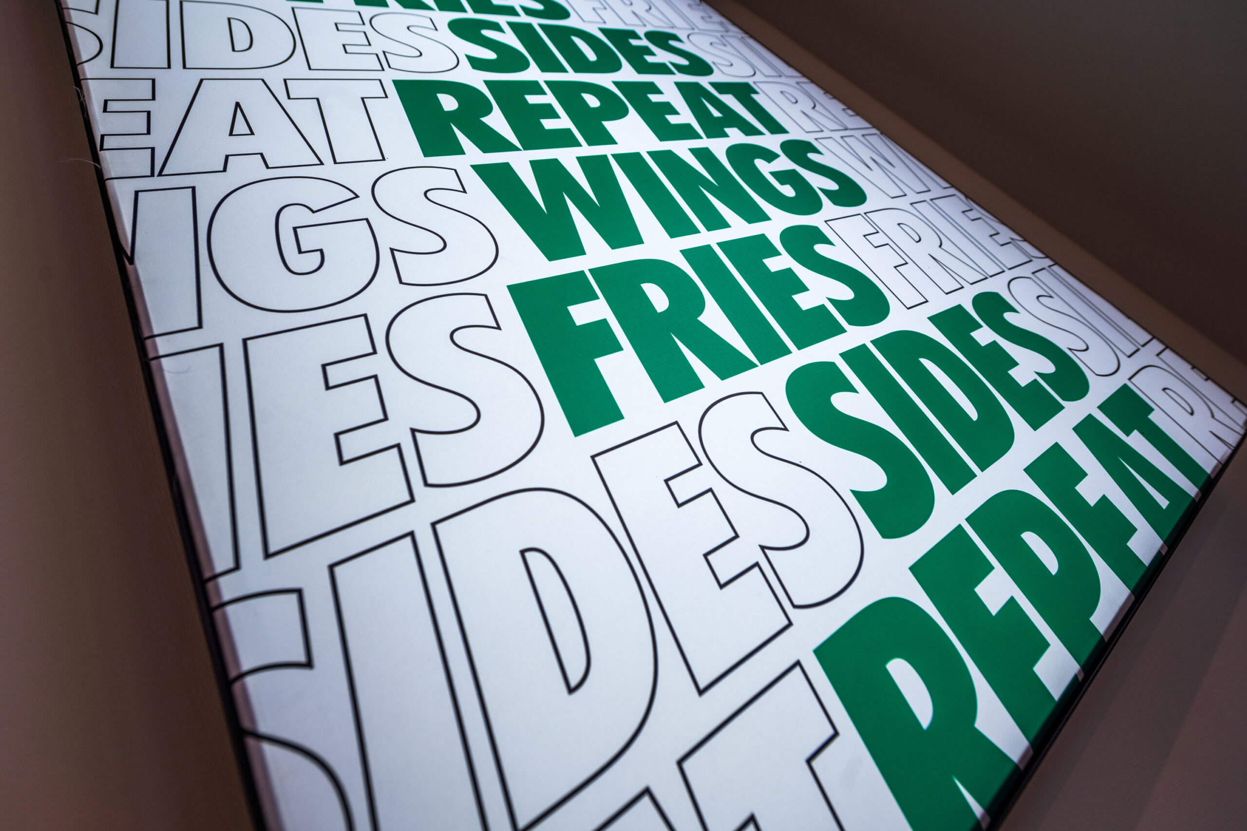Bar and Restaurant Signage - Wing Stop