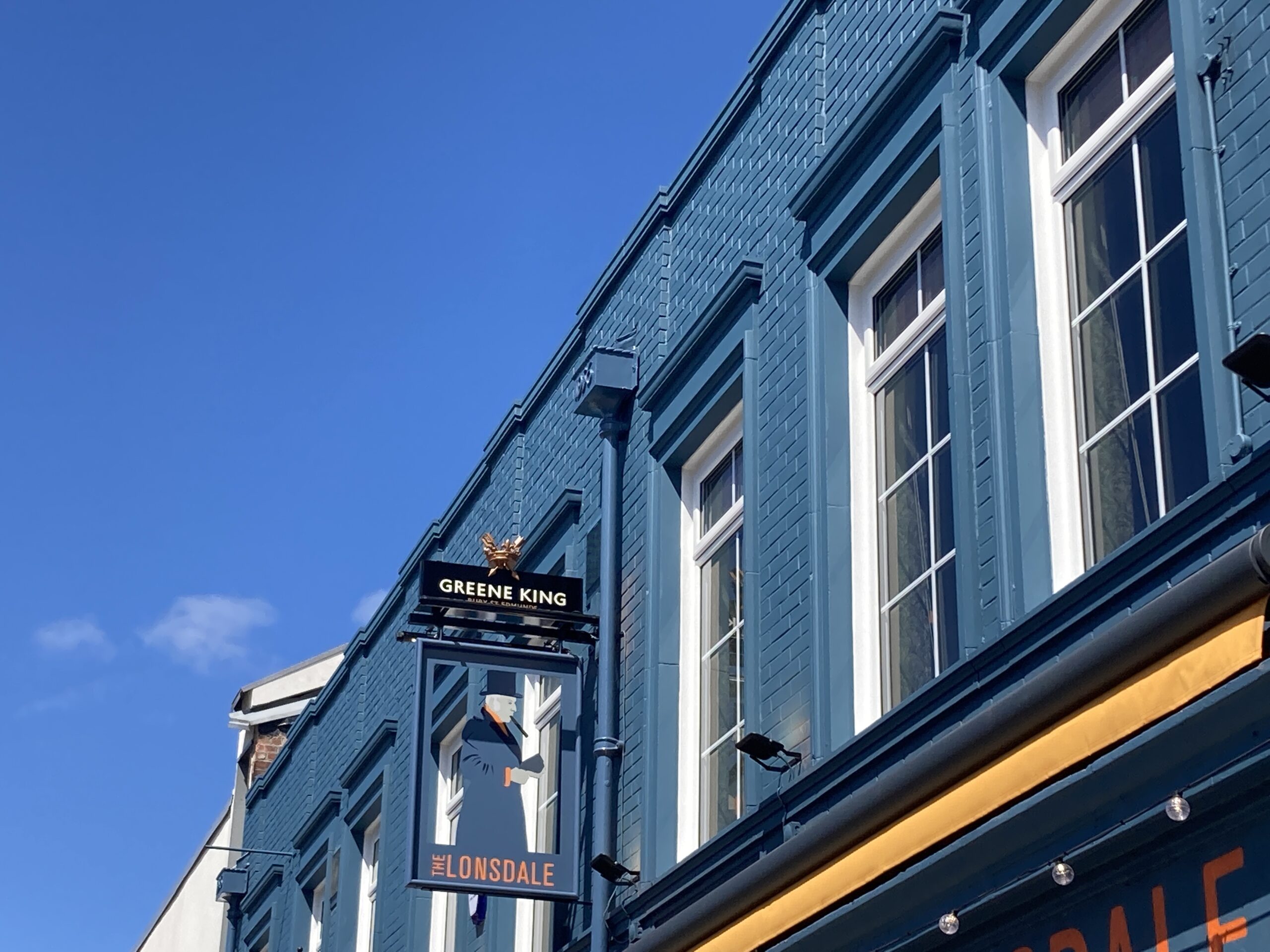 Greene King - Outdoor pub signage